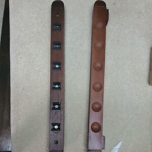 Brown Wooden Stick Wall Mount